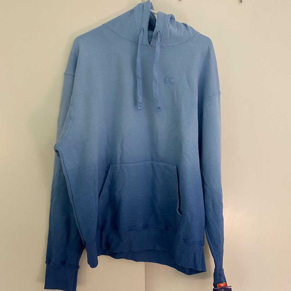 Blue ombré sweatshirt